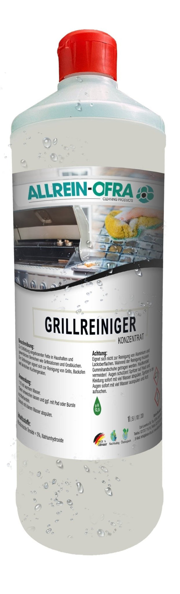 Grillreiniger | Backofenreiniger | 1 Liter - fivestartoolshop.com