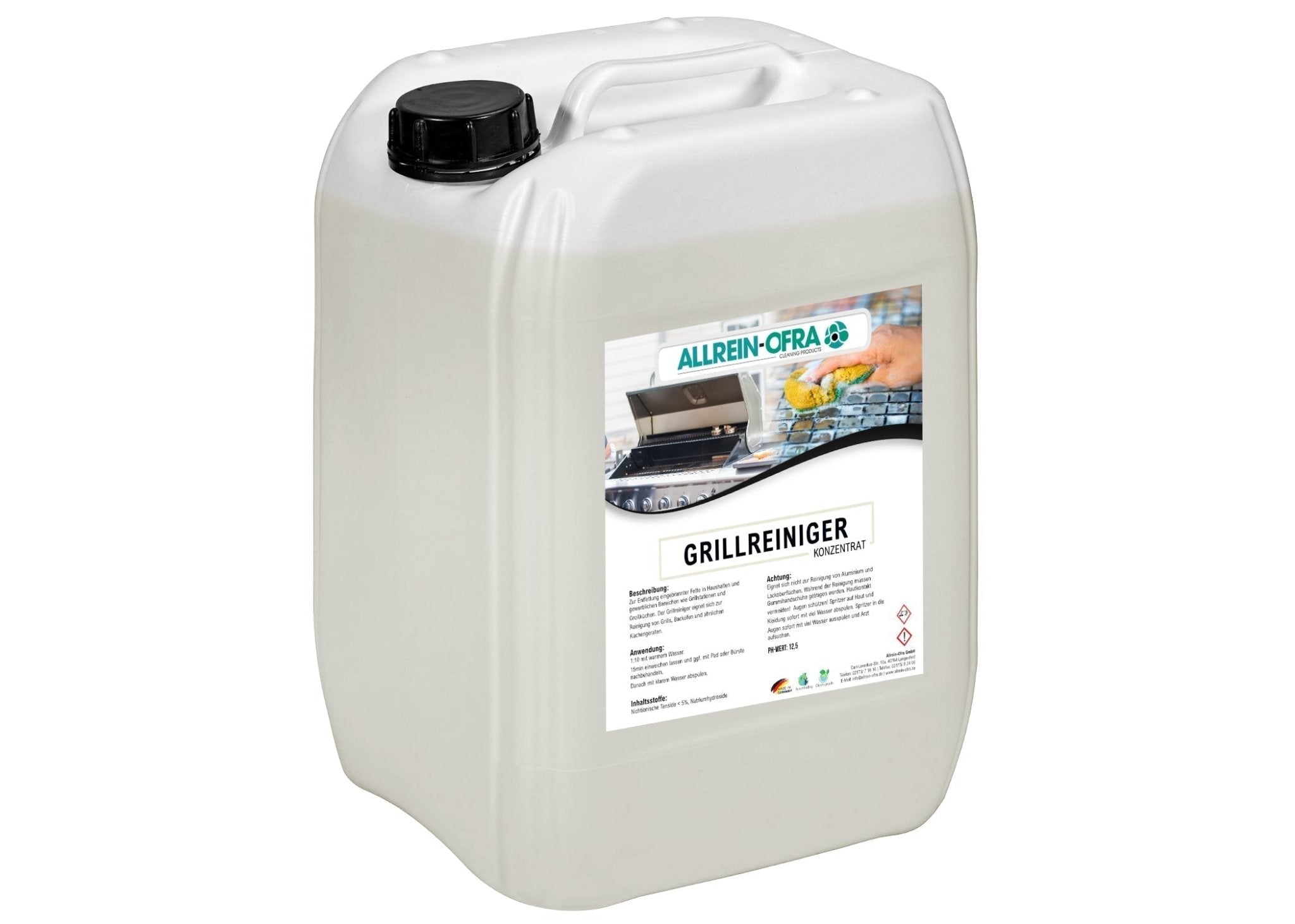 Grillreiniger | Backofenreiniger | 10 Liter Kanister - fivestartoolshop.com