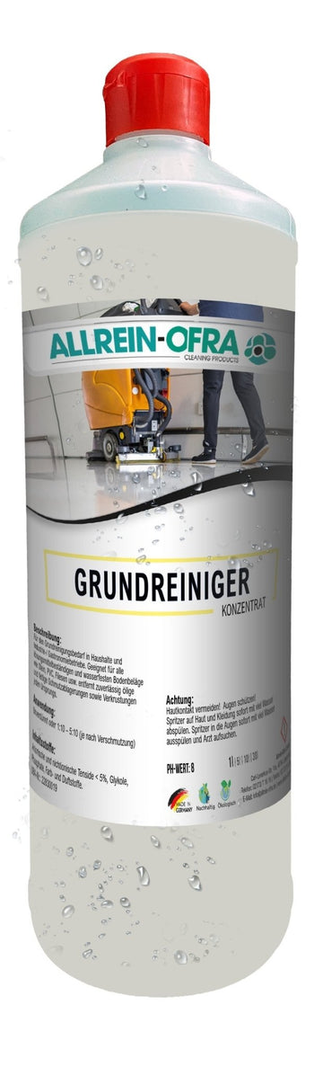 Grundreiniger | 1 Liter Flasche | Gebäudereiniger, Hotel/Gastronomie - fivestartoolshop.com