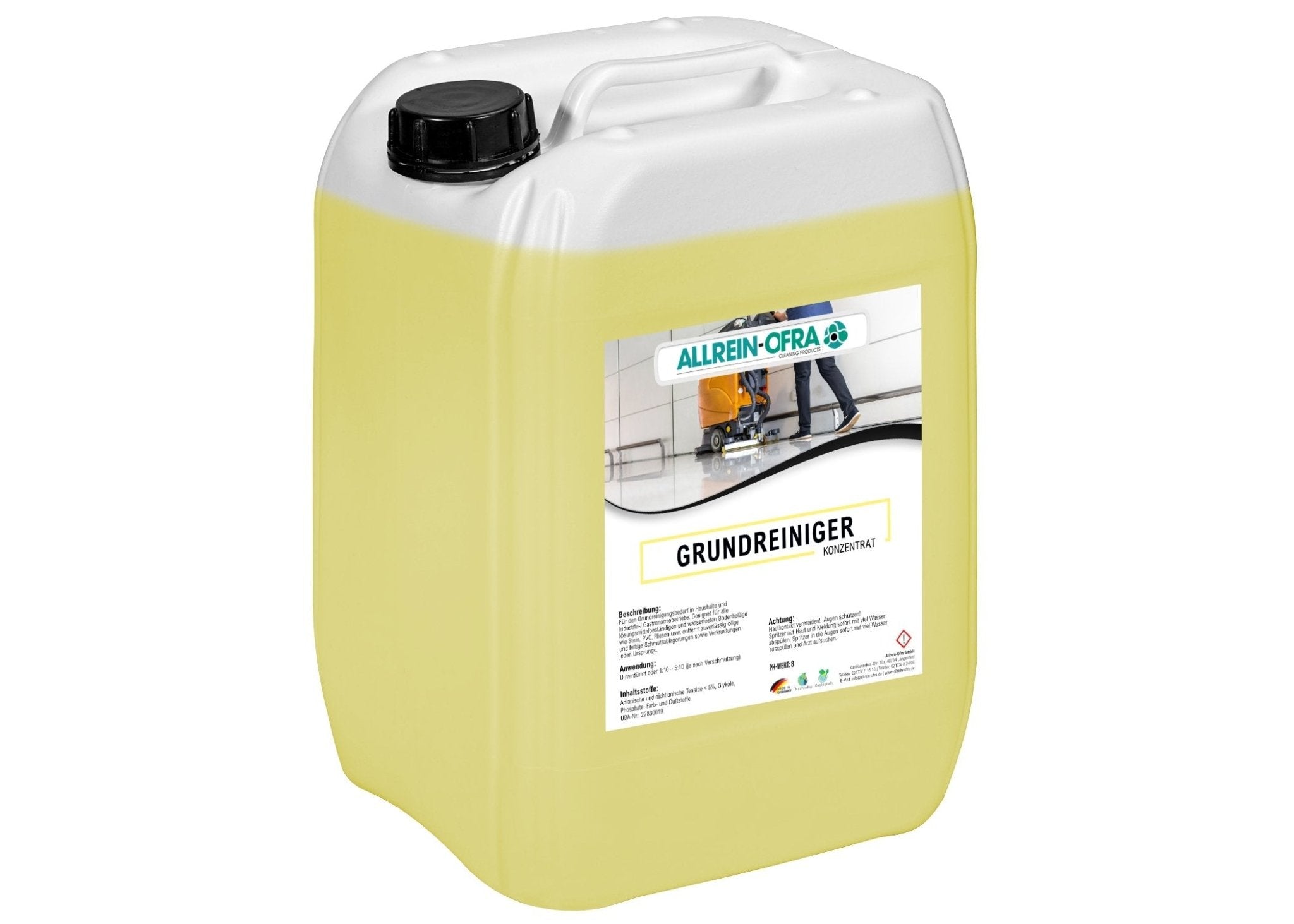 Grundreiniger | 10 Liter Kanister | Gebäudereiniger, Hotel/Gastronomie - fivestartoolshop.com