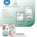 Handwaschlotion für leichte Verschmutzung | Ecosan 1 Liter Hartflasche - fivestartoolshop.com