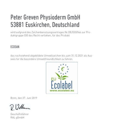 Handwaschlotion für leichte Verschmutzung | Ecosan 1 Liter Hartflasche - fivestartoolshop.com