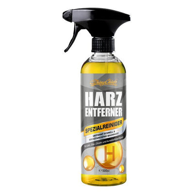 Harzentferner | Baumharze, Klebereste, Wachse, Vogelkot, Teer, Blütenpollen | 500 ml | ShinyChiefs - fivestartoolshop.com