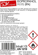 Isopropanol | 10 Liter Kanister | Kleberestentferner
