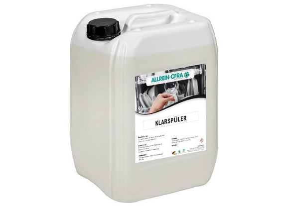 Klar und Glanzspüler | 5 Liter Kanister | für den Geschirrspülautomaten - fivestartoolshop.com
