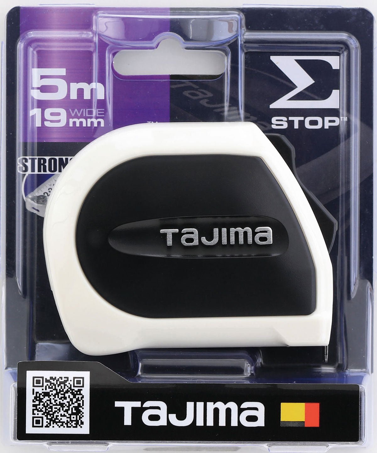 Maßband Sigma Stop - 16 mm - 3 m - Tajima - fivestartoolshop.com