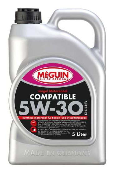 megol Motorenoel Compatible SAE 5W - 30 Plus - 5 Liter Kanister - fivestartoolshop.com