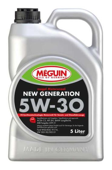 megol Motorenoel New Generation SAE 5W - 30 - 5 Liter Kanister - fivestartoolshop.com