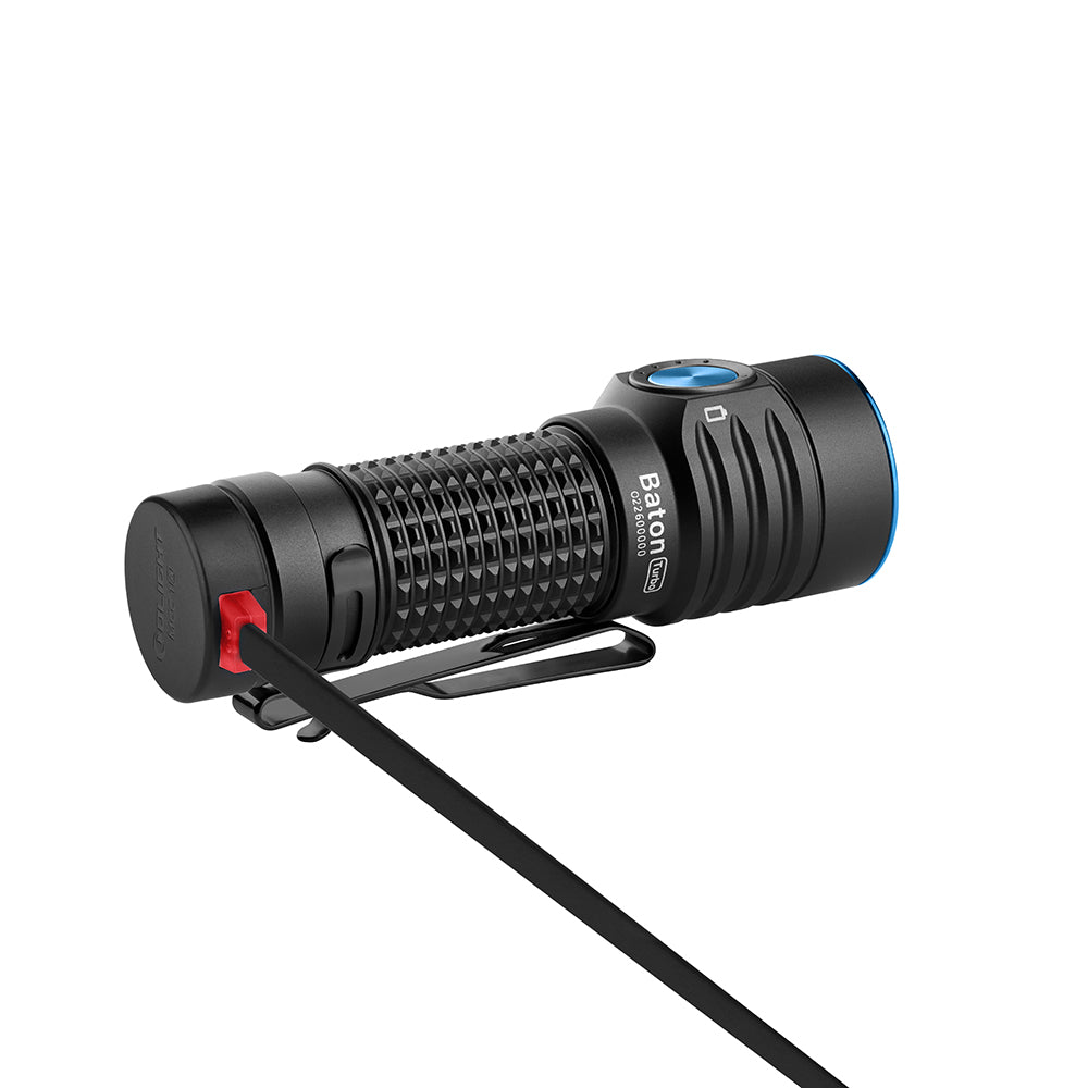 Olight Baton Turbo Taschenlampe Black - fivestartoolshop.com