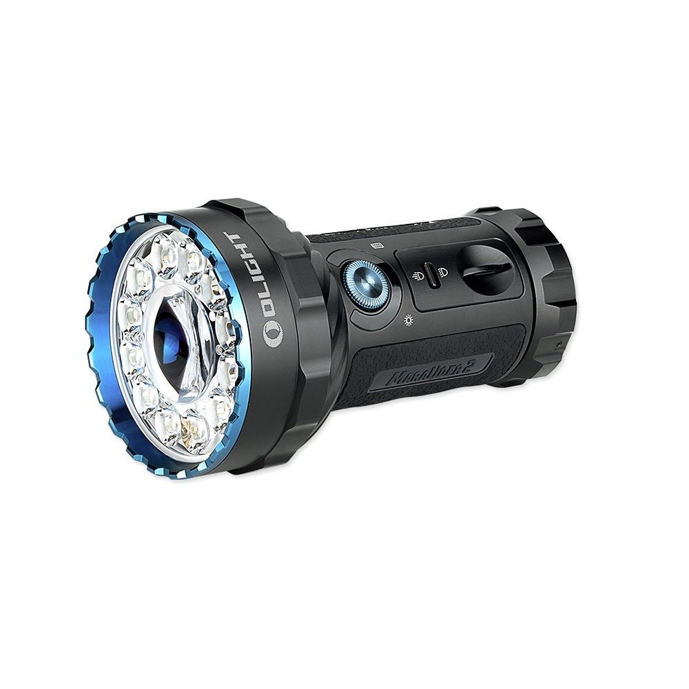 Olight Marauder 2 Leistungsstarke Taschenlampe - Schwarz - fivestartoolshop.com