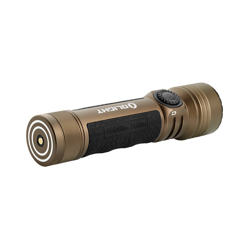 Olight Seeker 4 Pro LED Taschenlampe Desert Tan - fivestartoolshop.com