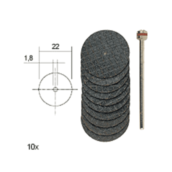 Proxxon - Aluminium - Oxyd - Trennscheiben Ø 38 x 1,0 mm - fivestartoolshop.com