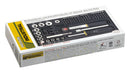 Ratsche und Magnethalter - 39 - teiliger Schraubersatz mit 1/4" - Proxxon - fivestartoolshop.com