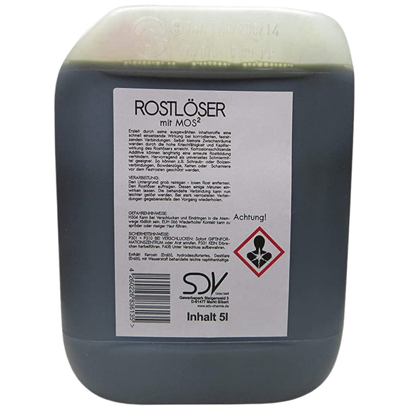 Rostlöser mit MOS² | 5 Liter Kanister | SDV-Chemie - fivestartoolshop.com