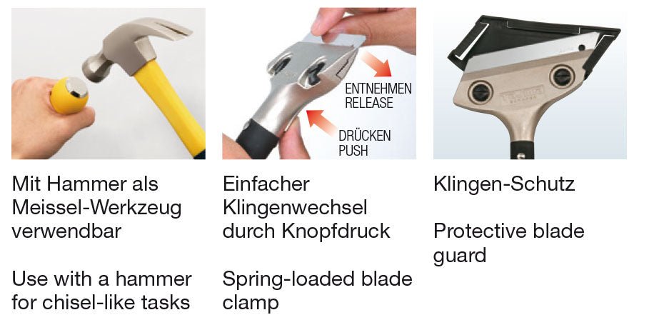 Schaber Handwerkerqualität | Scrape-Rite SCRL600 | Tajima - fivestartoolshop.com