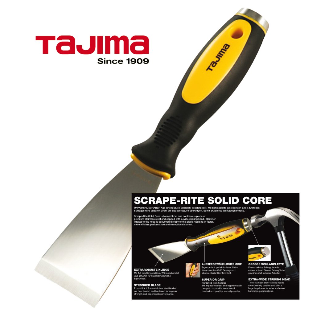 Schaber - Scrape - Rite Solid Core SCR - C50 - Tajima - fivestartoolshop.com