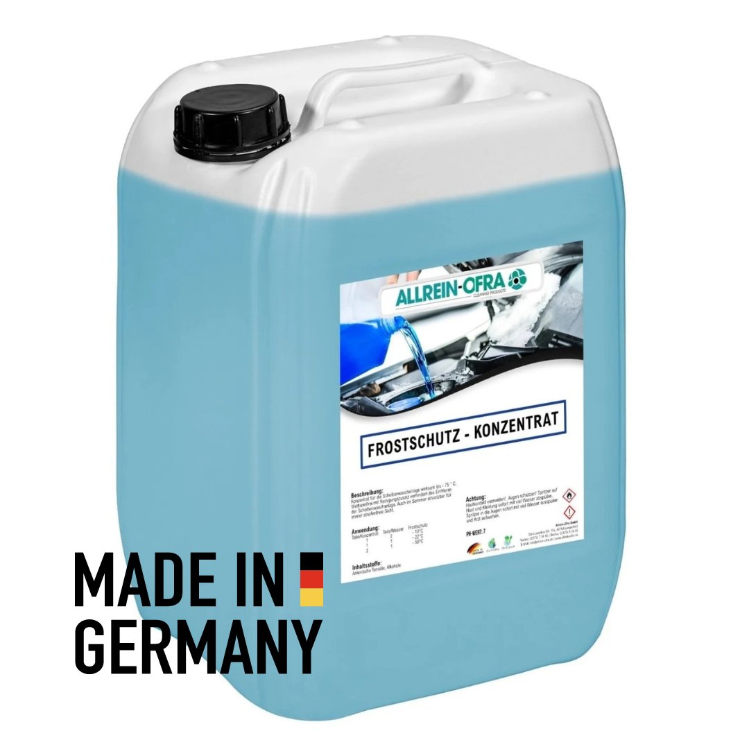 Scheibenfrostschutz - 60° C - 10 Liter Kanister - Made in Germany - fivestartoolshop.com