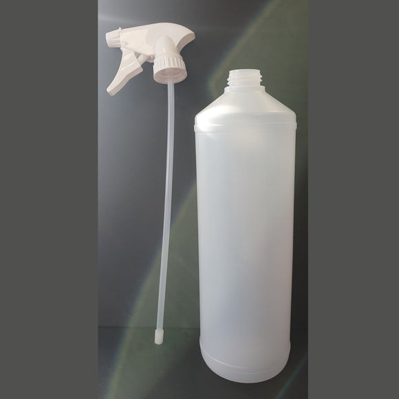 Sprühflasche leer | 1 Liter | 1000ml | ohne Label - fivestartoolshop.com