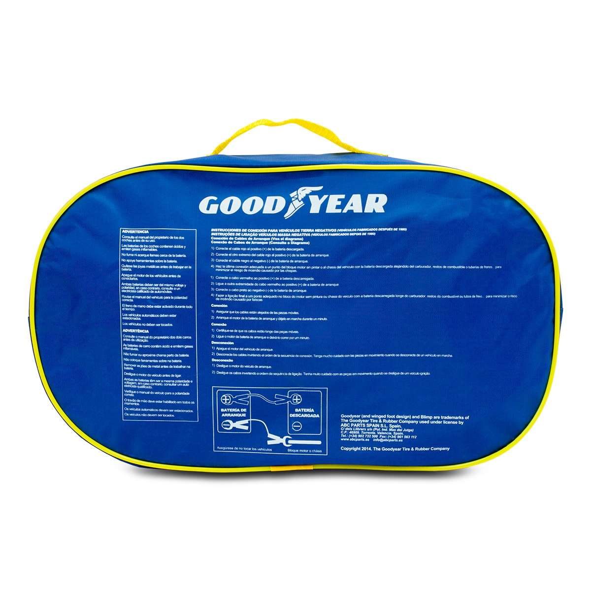 Starthilfekabel 6 Meter | Goodyear - fivestartoolshop.com