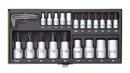 TX - Steckschlüssel - Spezialsatz, 24 - teilig - Proxxon - fivestartoolshop.com