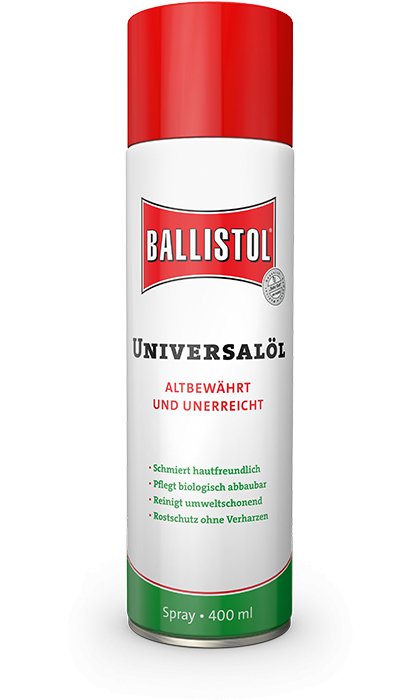 Universalöl | Spray 400ml | Ballistol - fivestartoolshop.com