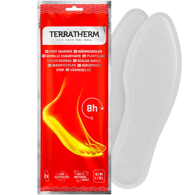 Wärmesohlen | TerraTherm | Größe M 39-41 - fivestartoolshop.com