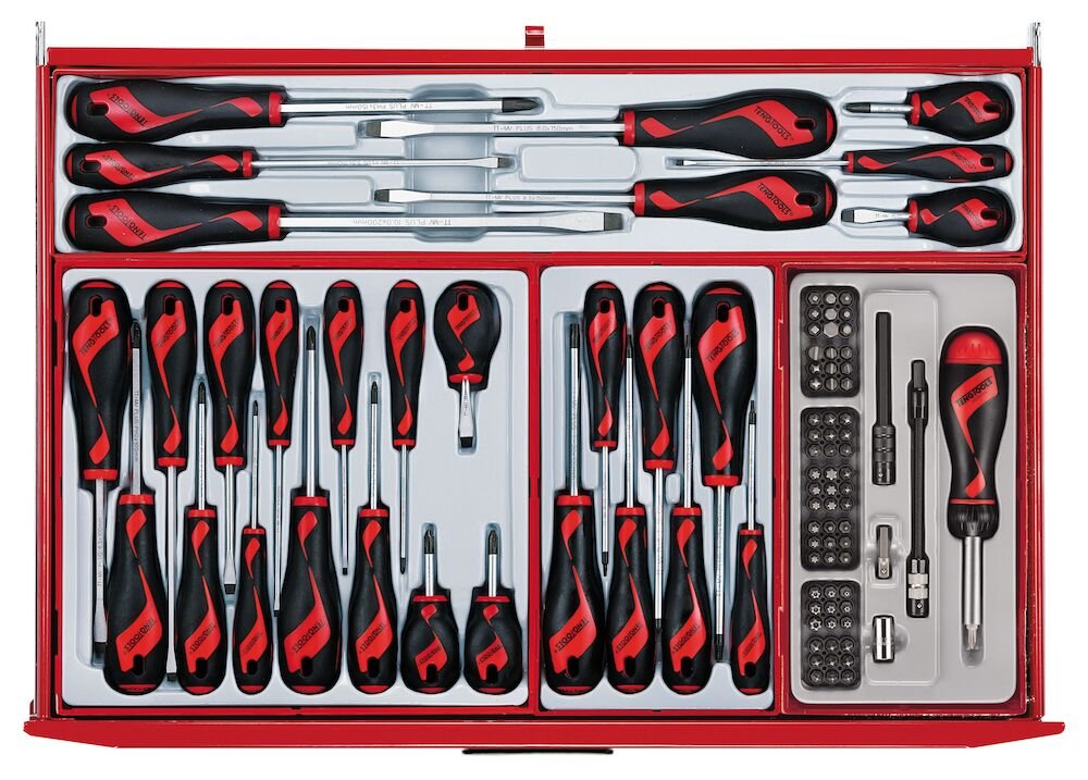 Werkzeugsatz 1055 Stück Rot | Tengtools | 26" PRO Stack TT - fivestartoolshop.com