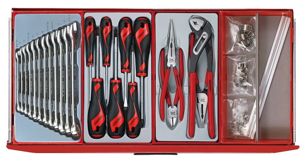 Werkzeugsatz 479 Stück Rot | Tengtools | 26" PRO Stack TT - fivestartoolshop.com