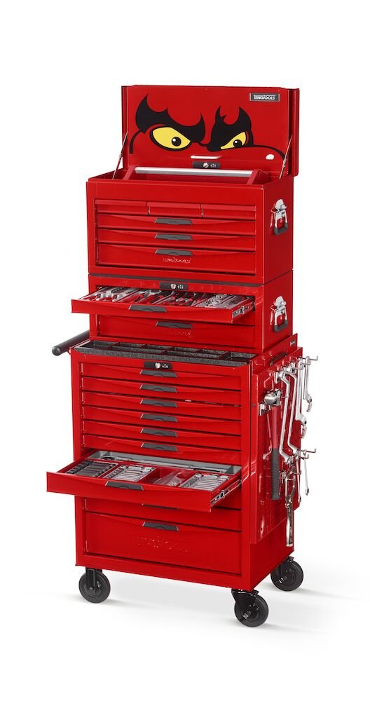 Werkzeugsatz 715 Teile Rot | Tengtools | 26" PRO Stack TT - fivestartoolshop.com