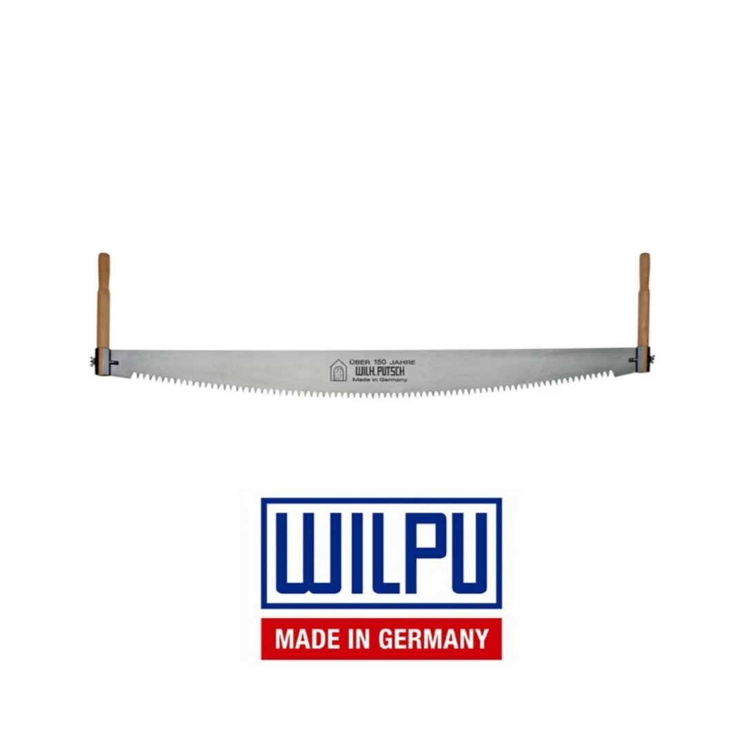 Wilpu - Traditionelle Premium Schrotsäge - 32/1200 - Zweimannsäge Buchenholzgriffe - fivestartoolshop.com