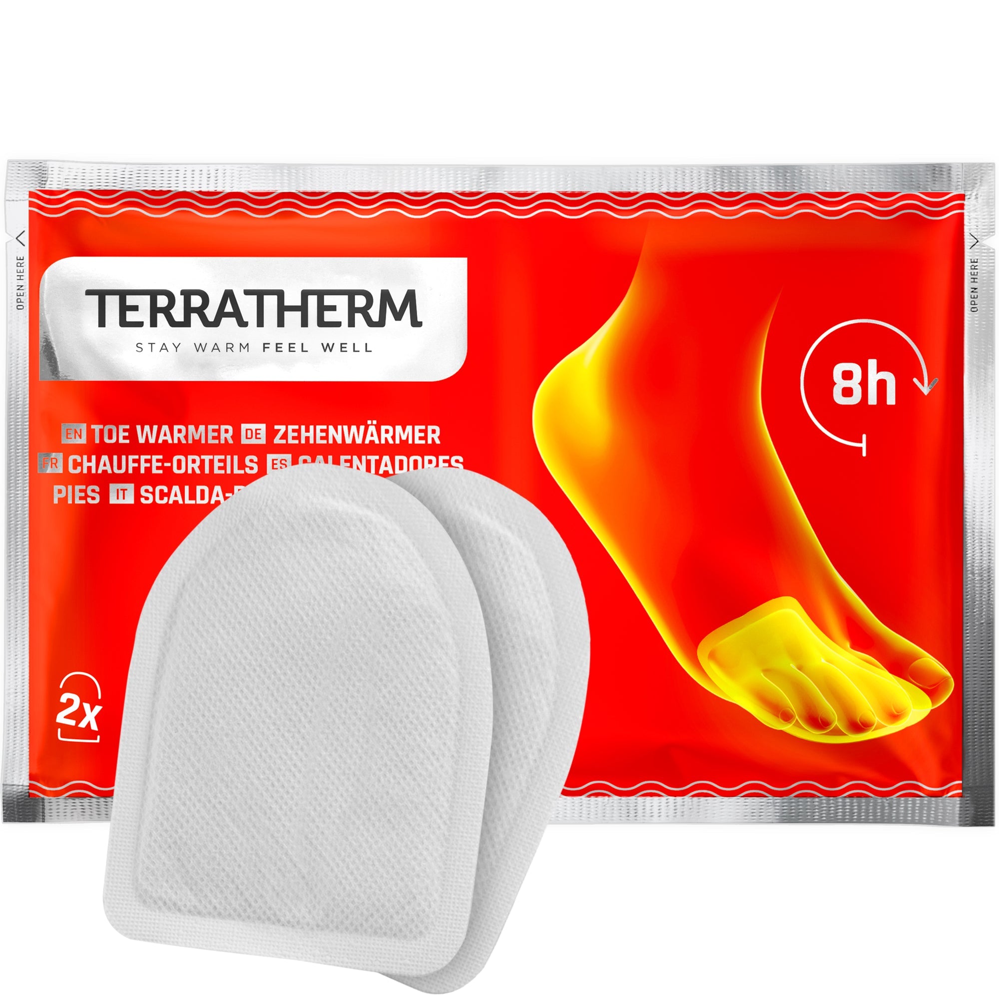 Zehenwärmer | TerraTherm | ultradünne Wärmepads - fivestartoolshop.com