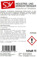 Industrie- Werkstattreiniger 1 Liter Konzentrat 1:10 - fivestartoolshop.com