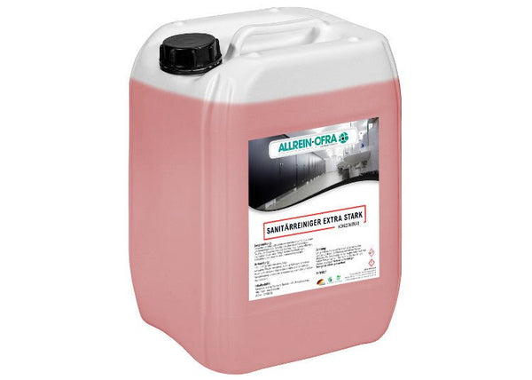 Sanitärreiniger extra stark | 10 Liter Kanister - fivestartoolshop.com